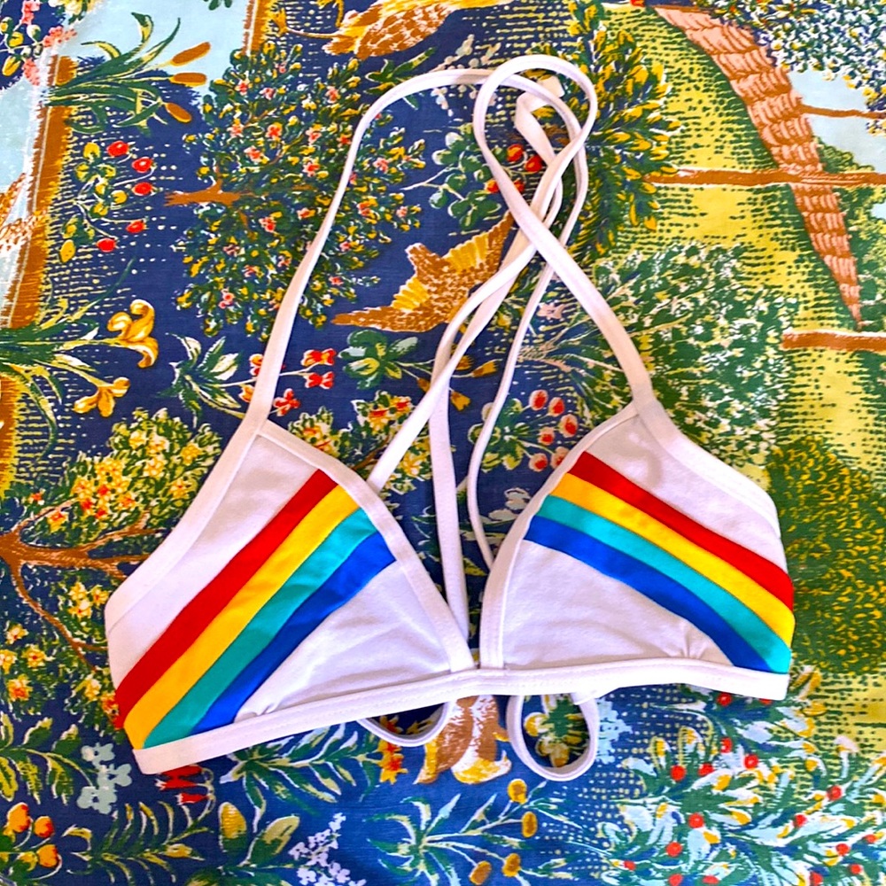 RARE JOLYN COLLIN BIKINI TOP M